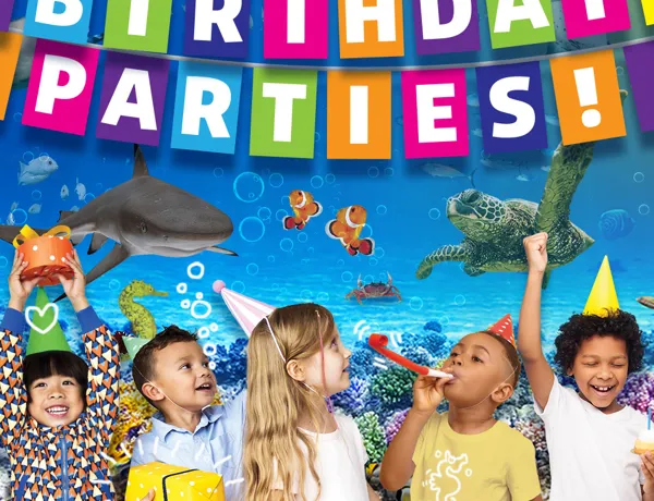 SEALIFE BIRTHDAYS Promo Event Page 1000X1000px